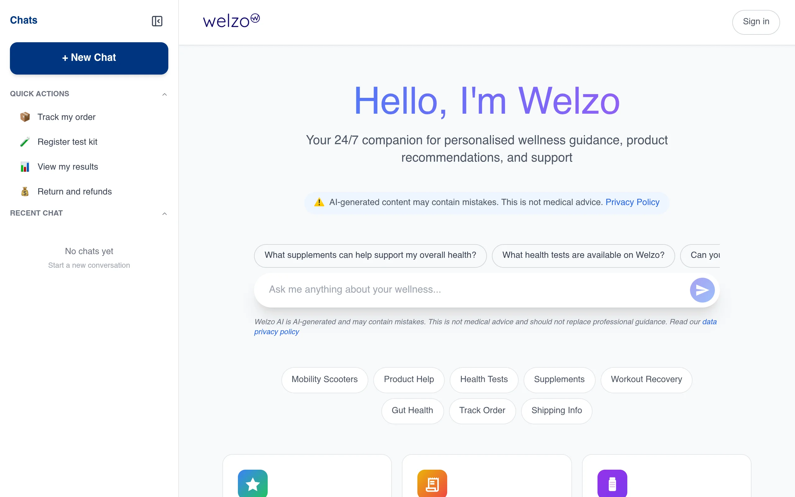 Welzo AI